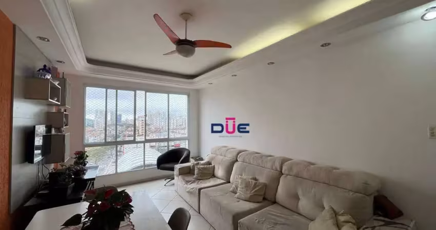 Apartamento com 2 dormitórios à venda, 74 m² por r$ 470.000 - aparecida - santos/sp