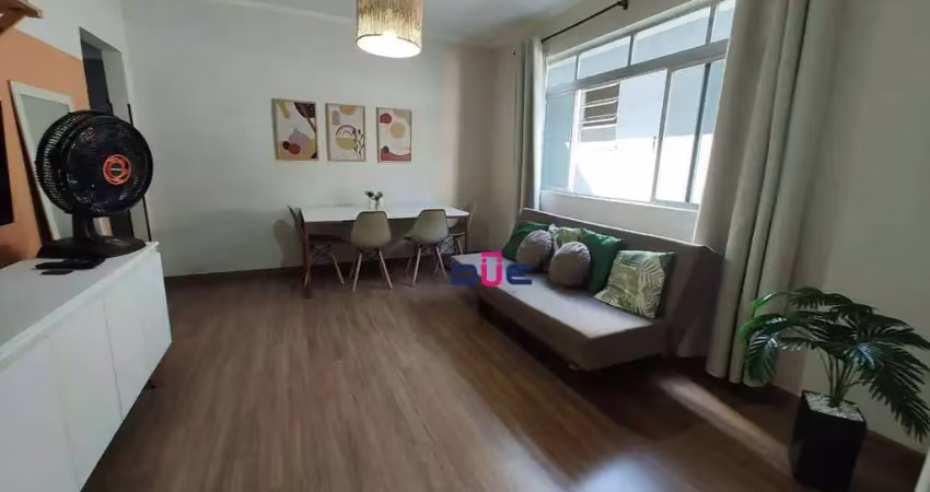 Apartamento com 2 dormitórios à venda, 75 m² por r$ 430.000,00 - encruzilhada - santos/sp