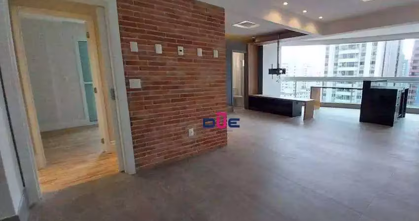 Apartamento com 3 dormitórios, 124 m² - venda por r$ 1.830.000 ou aluguel por r$ 7.900/mês - boqueirão - santos/sp