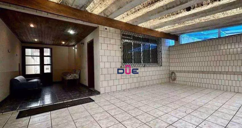 Sobrado com 3 dormitórios à venda, 206 m² por r$ 1.060.000 - embaré - santos/sp