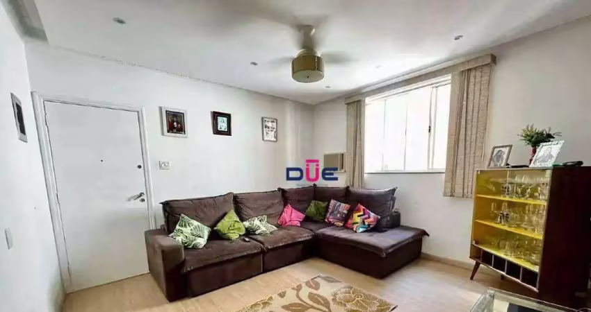 Apartamento com 3 dormitórios à venda, 104 m² por r$ 520.000 - embaré - santos/sp