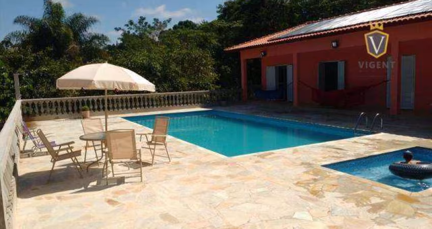 Chácara com 6 dormitórios à venda, 7500 m² por R$ 1.300.000,00 - Pau Arcado - Campo Limpo Paulista/SP