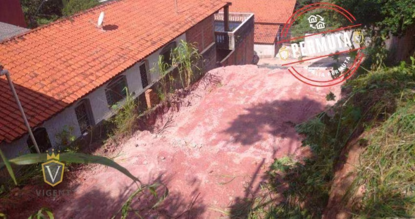 Terreno à venda, 500 m² por R$ 160.000,00 - Jardim Santa Lúcia - Campo Limpo Paulista/SP