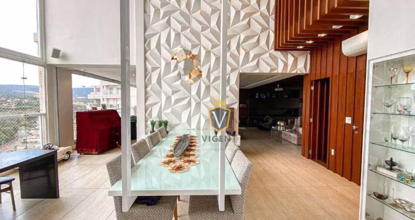Cobertura com 4 quartos, 345 m² - venda por R$ 4.800.000 ou aluguel por R$ 20.651/mês - Jardim Samambaia - Jundiaí/SP