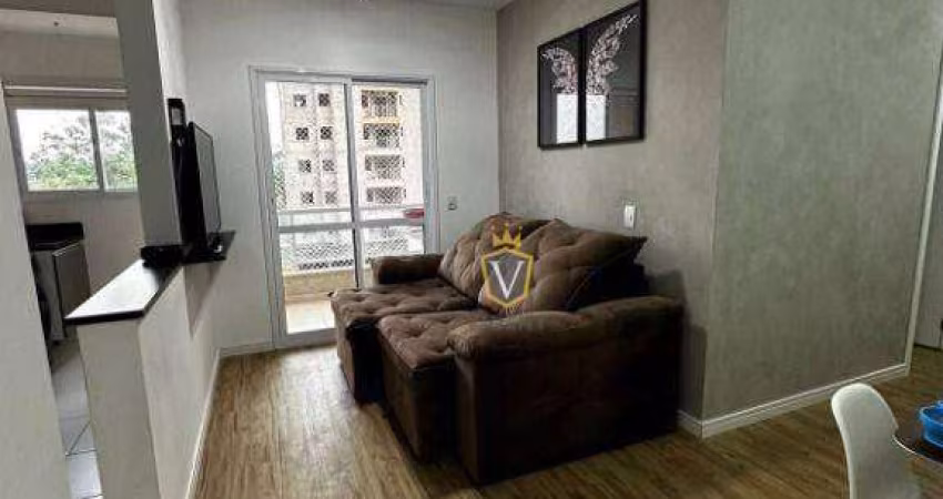 Apartamento com 2 dormitórios à venda, 58 m² por R$ 470.000,00 - Medeiros - Jundiaí/SP