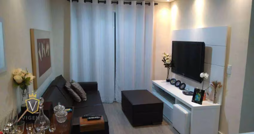 Apartamento com 2 dormitórios à venda, 54 m² por r$ 375.000,00 - jardim planalto - jundiaí/sp