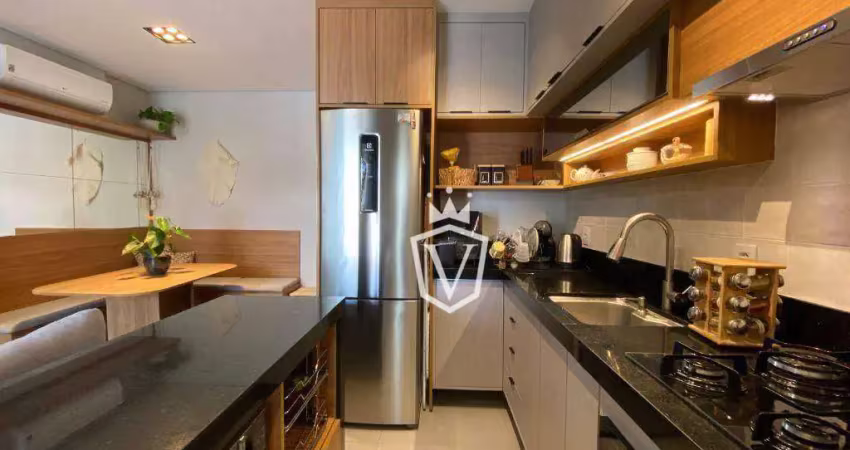 Apartamento com 3 dormitórios à venda, 74 m² por R$ 795.000,00 - Recanto Quarto Centenário - Jundiaí/SP