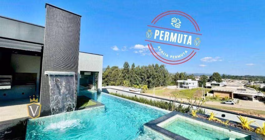 Casa com piscina 4 quartos (suítes) à venda, 480 m² por R$ 3.900.000 - Medeiros - Jundiaí/SP