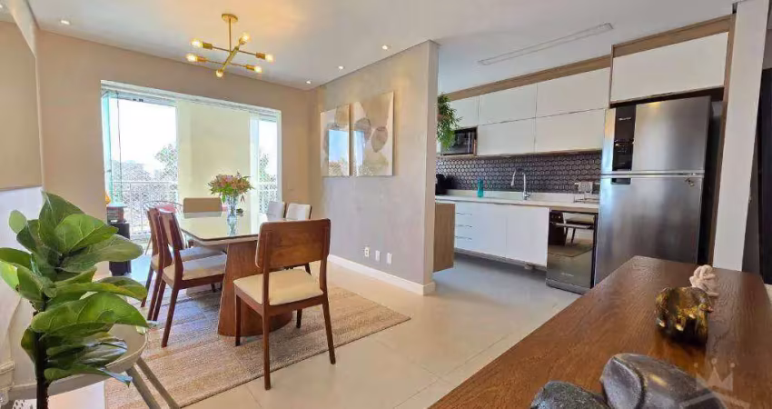 Apartamento  de 88m² com 2 quartos sendo uma suíte à venda no cond. tons de ipanema- medeiros -  jundiaí/sp