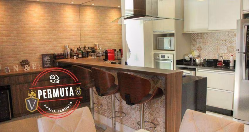 Apartamento com 2 quartos à venda, 72 m² por R$ 690.000 - Torres de São Jose - Jundiaí/SP