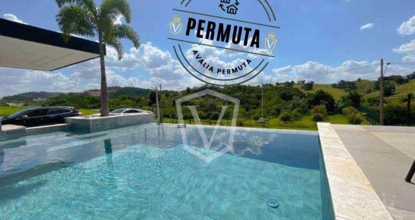 Casa térrea com piscina à venda - Reserva Santa Monica - Itupeva/SP