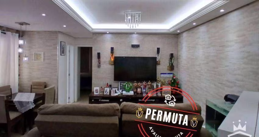 Apartamento com 2 dormitórios à venda, 48 m² por R$ 310.000,00 - Nova Cidade Jardim - Jundiaí/SP