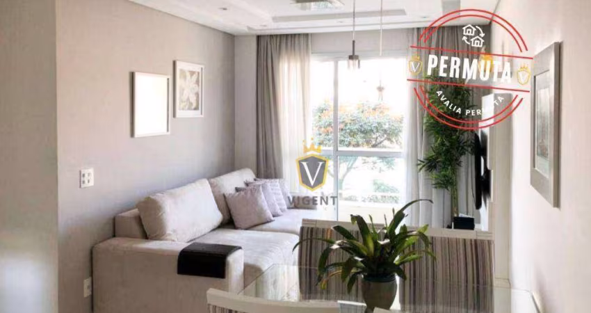 Apartamento com 2 quartos para alugar, 78 m² por R$ 5.043 - Jardim Messina - Jundiaí/SP