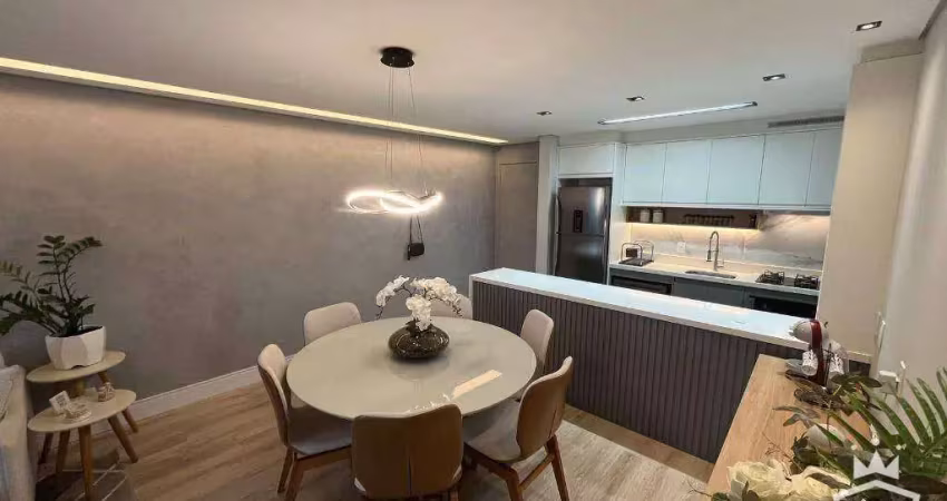 Apartamento com 3 dormitórios à venda, 83 m²- Jardim Carlos Gomes - Jundiaí/SP