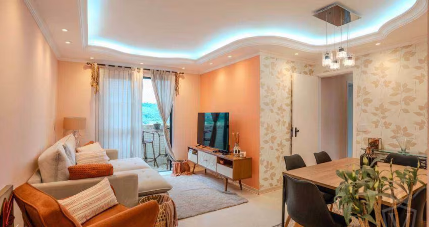 Apartamento com 2 dormitórios à venda, 75 m² por R$ 525.000,00 - Parque Residencial Eloy Chaves - Jundiaí/SP