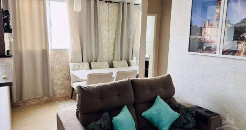 Apartamento com 2 quartos Porteira Fechada à venda por R$ 310.000 - Recanto Quarto Centenário - Jundiaí/SP