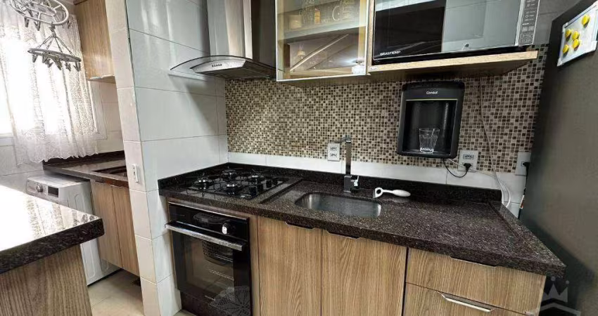 Apartamento com 2 dormitórios à venda, 48 m² por R$ 340.000,00 - Nova Cidade Jardim - Jundiaí/SP