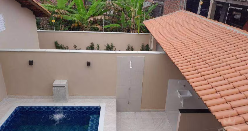 Casa com 2 dormitórios à venda, 92 m² por R$ 456.000,00 - Agenor Campos - Mongaguá/SP