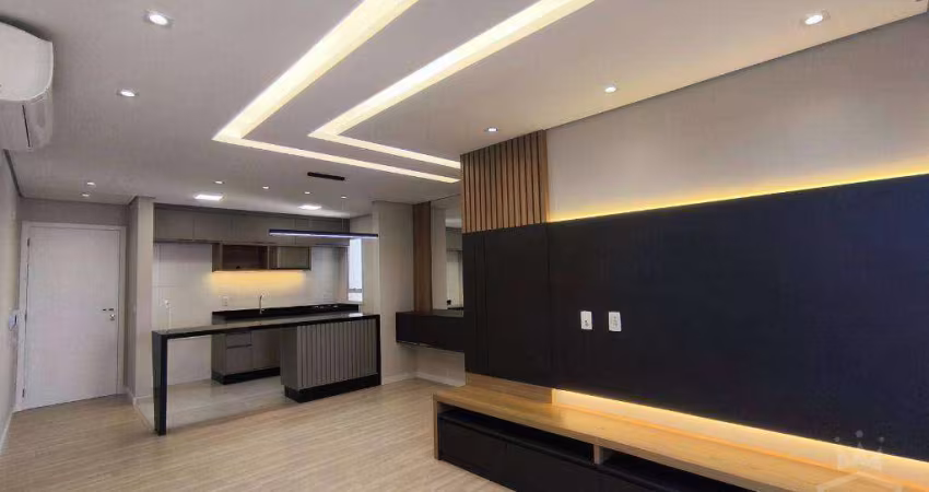 Apartamento com 3 dormitórios para alugar, 78 m² por R$ 4.768,00/mês - Engordadouro - Jundiaí/SP