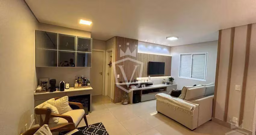 Apartamento com 2 dormitórios à venda, 76 m² por R$ 750.000,00 - Jardim Ermida I - Jundiaí/SP