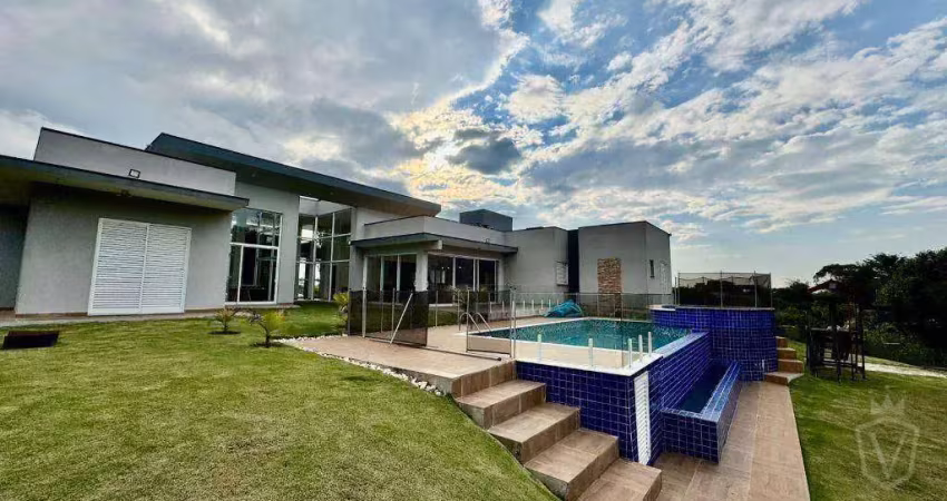 Casa com 4 quartos à venda, 360 m² por r$ 2.100.000 - morro alto - itupeva/sp