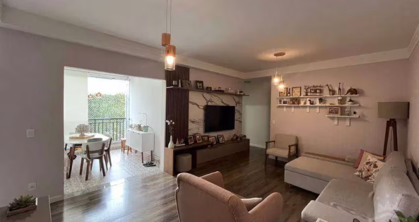 Apartamento com 3 dormitórios à venda, 83 m² - jardim ana maria - jundiaí/sp