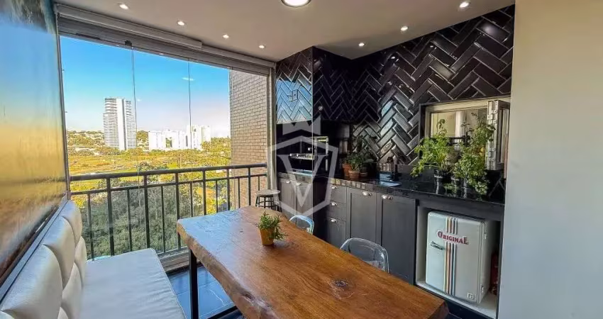 Apartamento mobiliado com 2 quartos para alugar - jardim trevo - jundiaí/sp