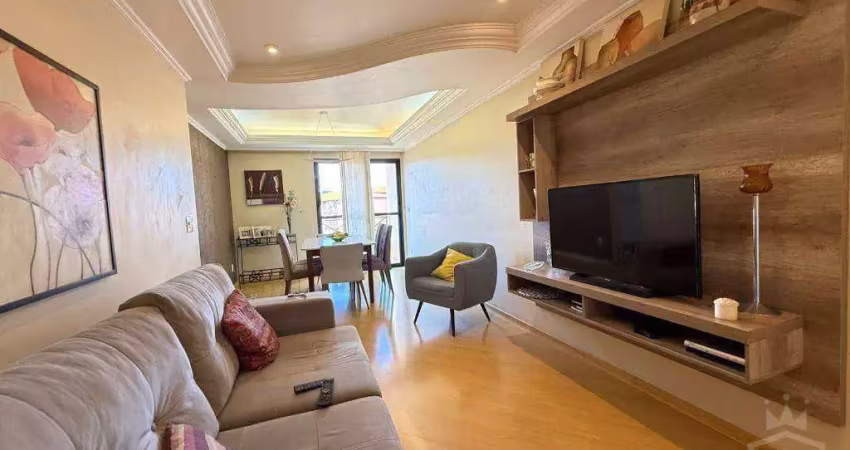 Apartamento com 3 dormitórios à venda, 93 m² por r$ 600.000,00 - parque da represa - jundiaí/sp