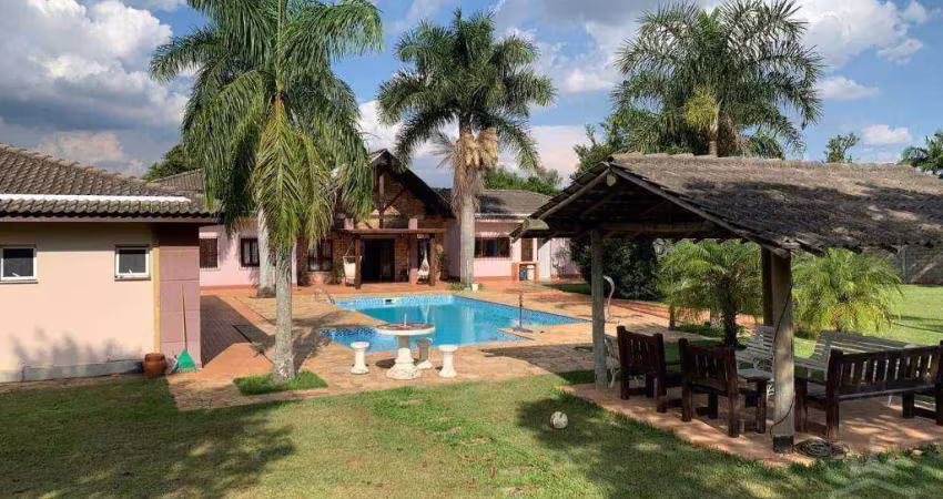 Chácara de 4.200m² com 4 suítes, piscina, campo de futebol e área gourmet para locação - bom jardim - jundiaí/sp