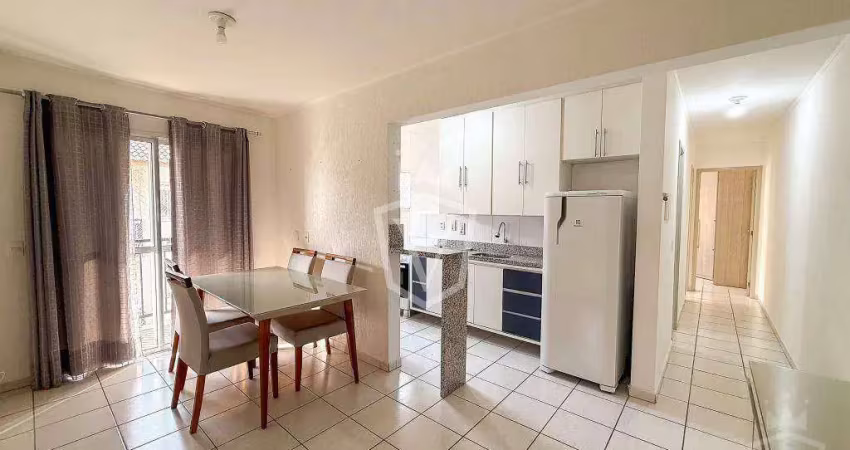 Apartamento mobiliado com 2 quartos para alugar, 57 m² por r$ 2.645/mês - medeiros - jundiaí/sp