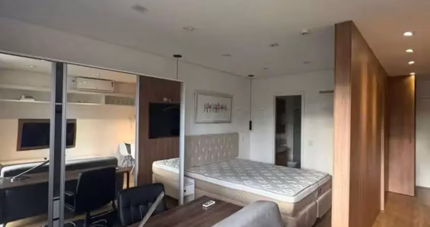 Apartamento flat  mobiliado no cond. línea - centro - jundiaí/sp