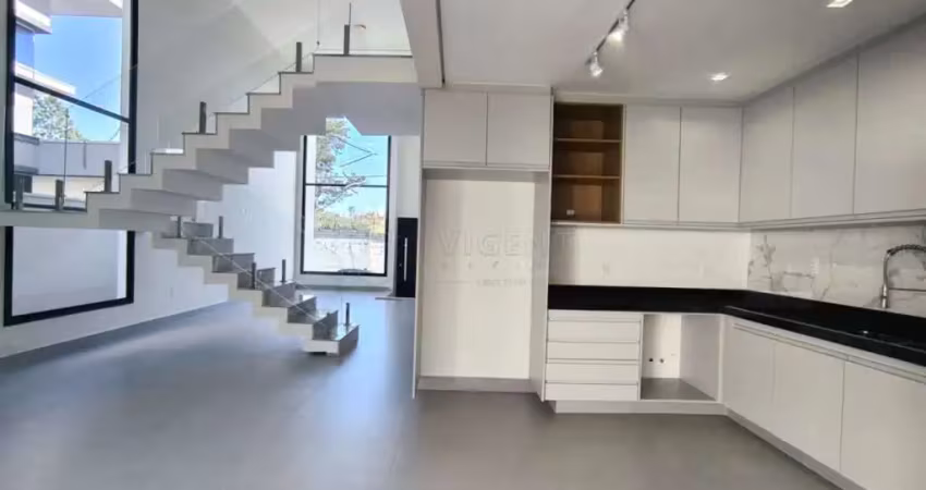 Casa com 4 quartos sendo três suítes para locação, condominio bella vitta - jundiaí/sp