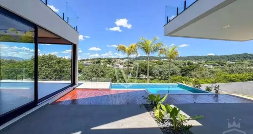 Casa alto padrão á venda cond. serra azul - jardim serra azul - itupeva/sp
