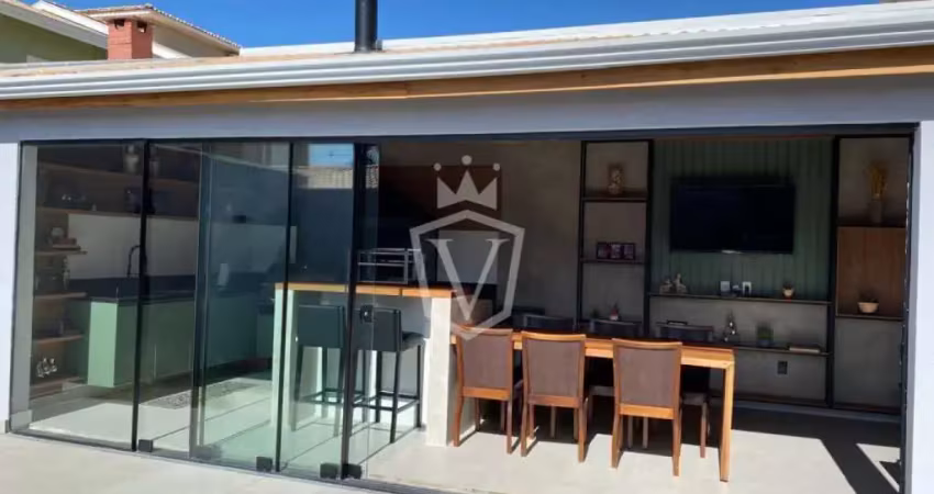 Casa em condomínio fechado com 3 quartos à venda na Avenida Reynaldo de Porcari, Chácaras Saudáveis e Encantadoras, Jundiaí