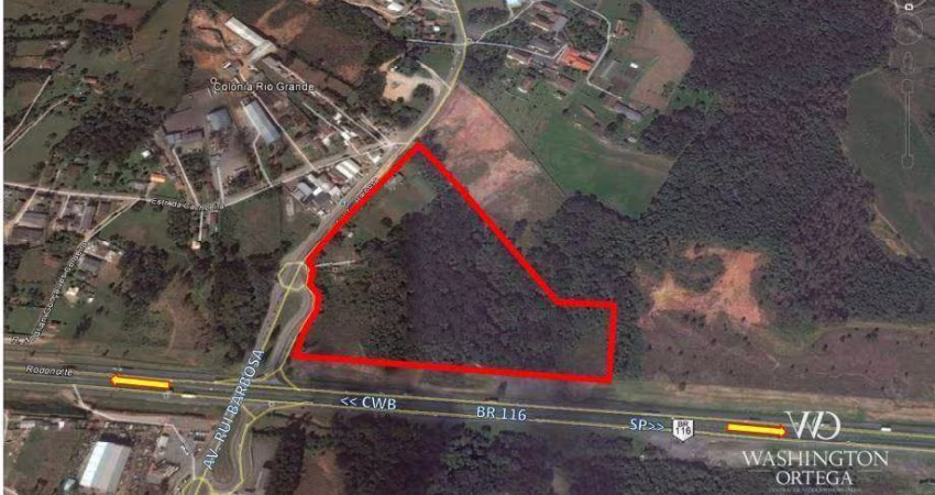 Área à venda, 73418 m² por R$ 23.126.931,45 - Colônia Rio Grande - São José dos Pinhais/PR