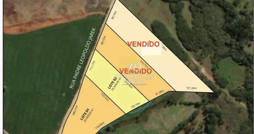 Área à venda, 20000 m² por r$ 3.400.000,00 - campo largo da roseira - são josé dos pinhais/pr