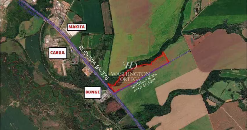 Área à venda, 391543 m² por r$ 77.525.514,00 - cará-cará - ponta grossa/pr