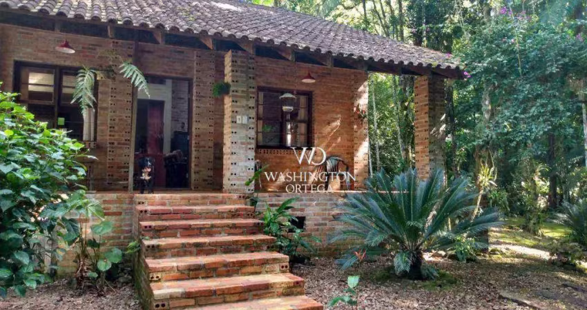 Chácara com 4 dormitórios à venda, 10000 m² por r$ 800.000,00 - rio sagrado - morretes/pr