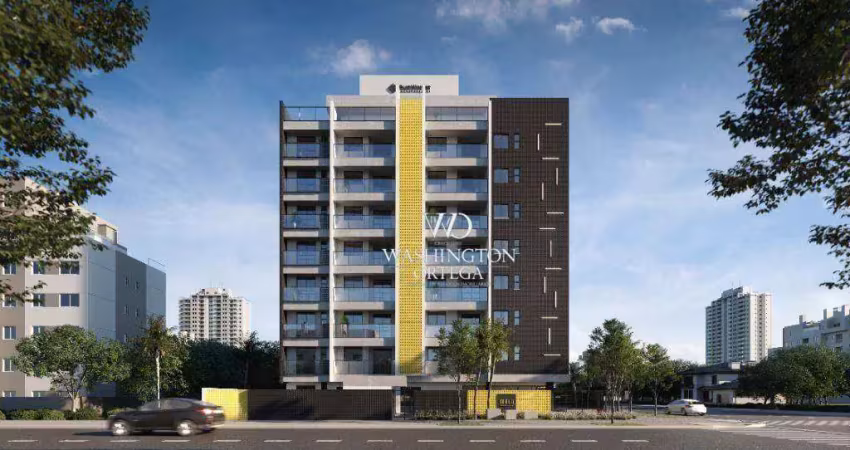 Apartamento com 1 dormitório à venda, 33 m² por r$ 432.318,36 - mercês - curitiba/pr