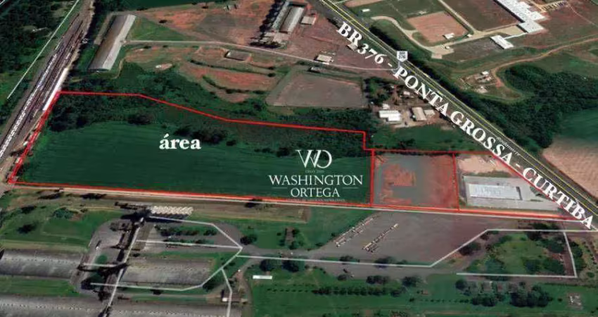 Área à venda, 133042 m² por r$ 26.342.316 - cará-cará - ponta grossa/pr