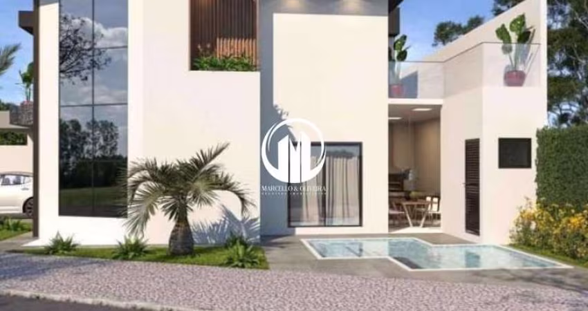 Casa de Esquina com Piscina - Marambaia 2 - Jundiaí/SP