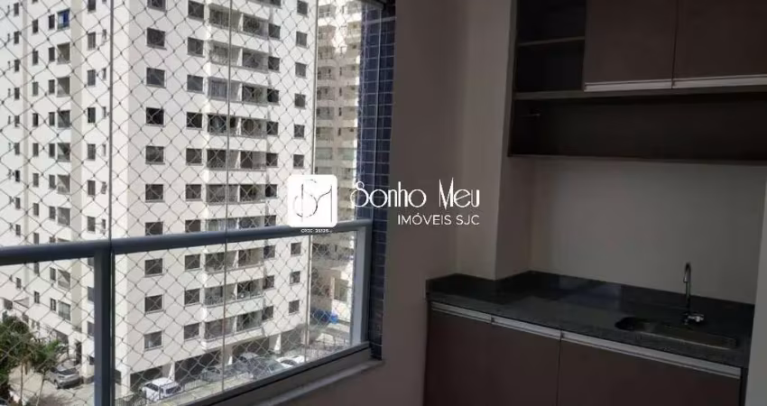 Locação de apartamento, 2 dormitórios, 2 vagas - Aquárius - SJC