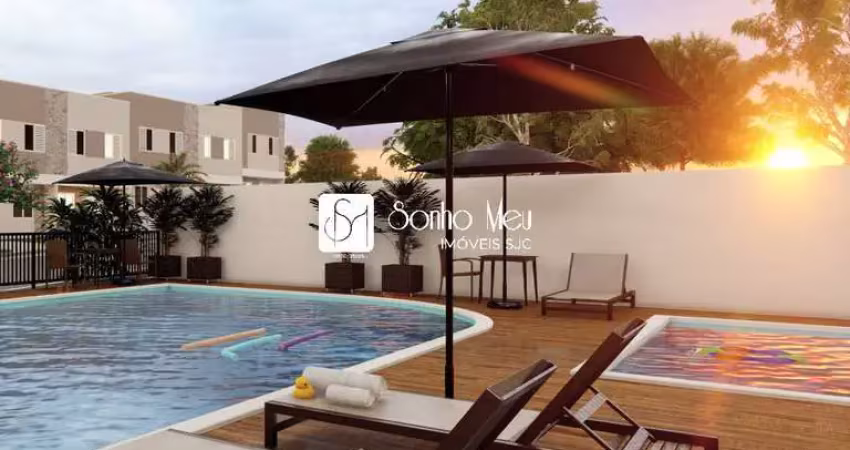 Lançamento - casa em condomínio 2 dorms- eugênio de melo - poucas unidades