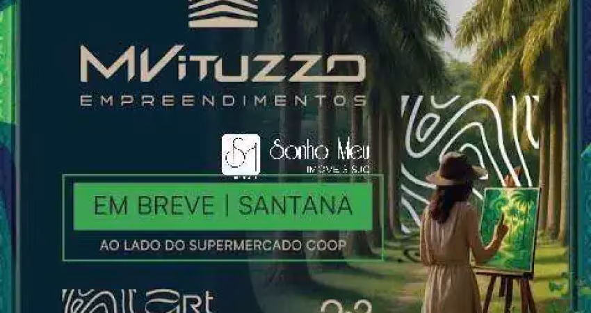 Breve lançamento - art paisage - 2 e 3 dormitórios - santana, sjc