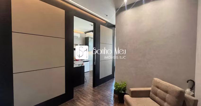 Locação- sala comercial mobiliada 37 m², 2 garagens -le classique -aquarius