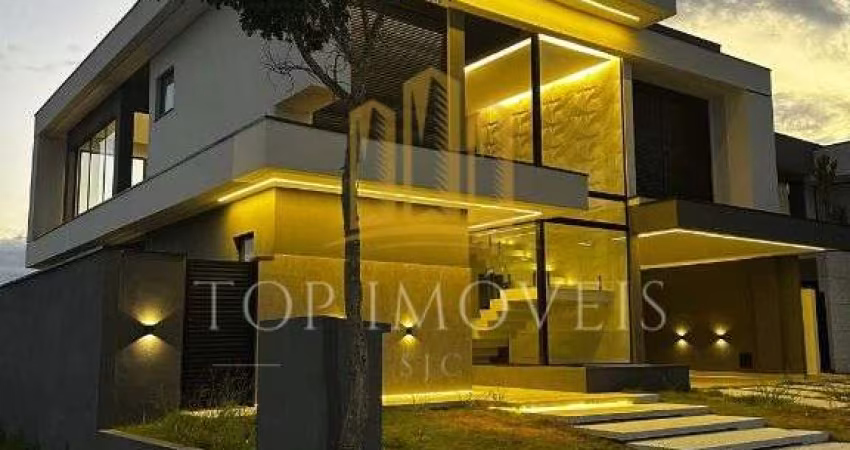 Belíssima casa de 348m²  No Residencial Mônaco - Arquitetura Marcelo Ohira