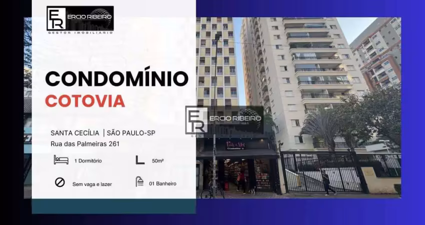 Apartamento com 1 dormitório à venda, 50 m² por r$ 318.000,00 - santa cecilia - são paulo/sp