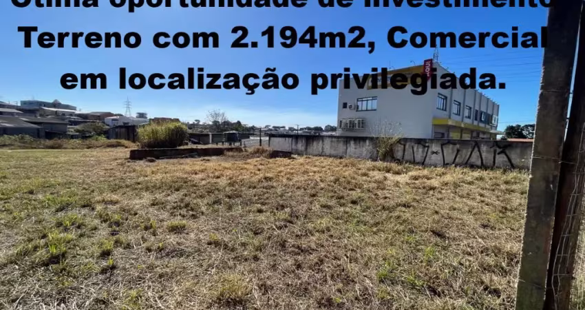 Terreno comercial à venda na Alameda Nossa Senhora do Sagrado Coração, 681, Pinheirinho, Curitiba