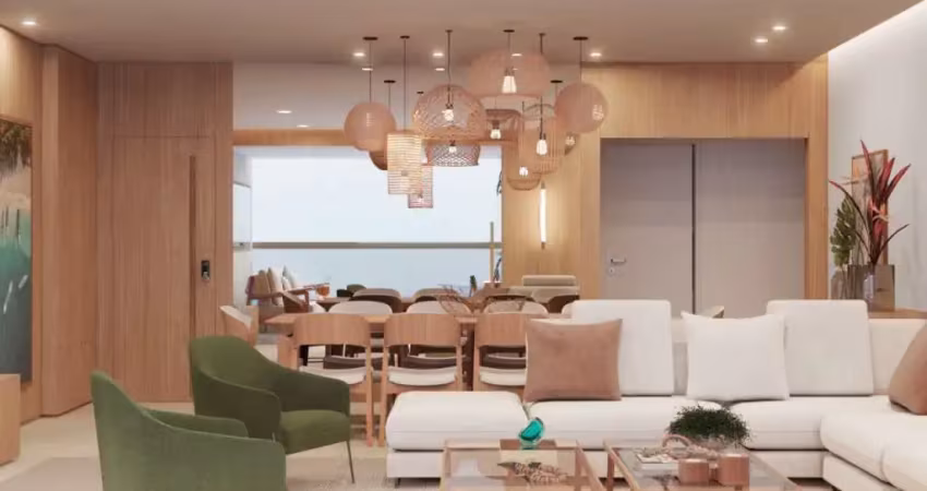 Apartamento 3 quartos, 3 suítes à venda de frente para o mar da praia do morro - guarapari es