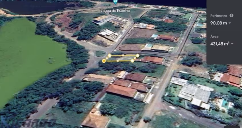 Lote / terreno à venda com 432m², vista para lagoa, próximo a Praia da Bacutia, Nova Guarapari ES